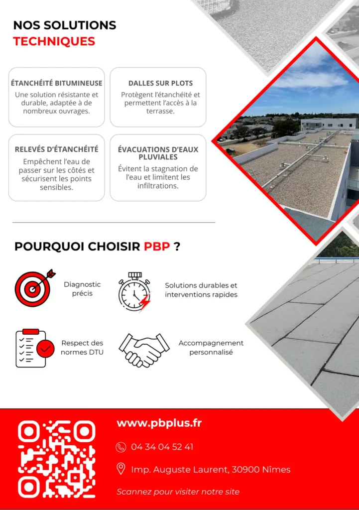 Flyer PBP Étanchéité, verso